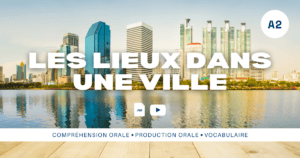Les lieux dans une ville