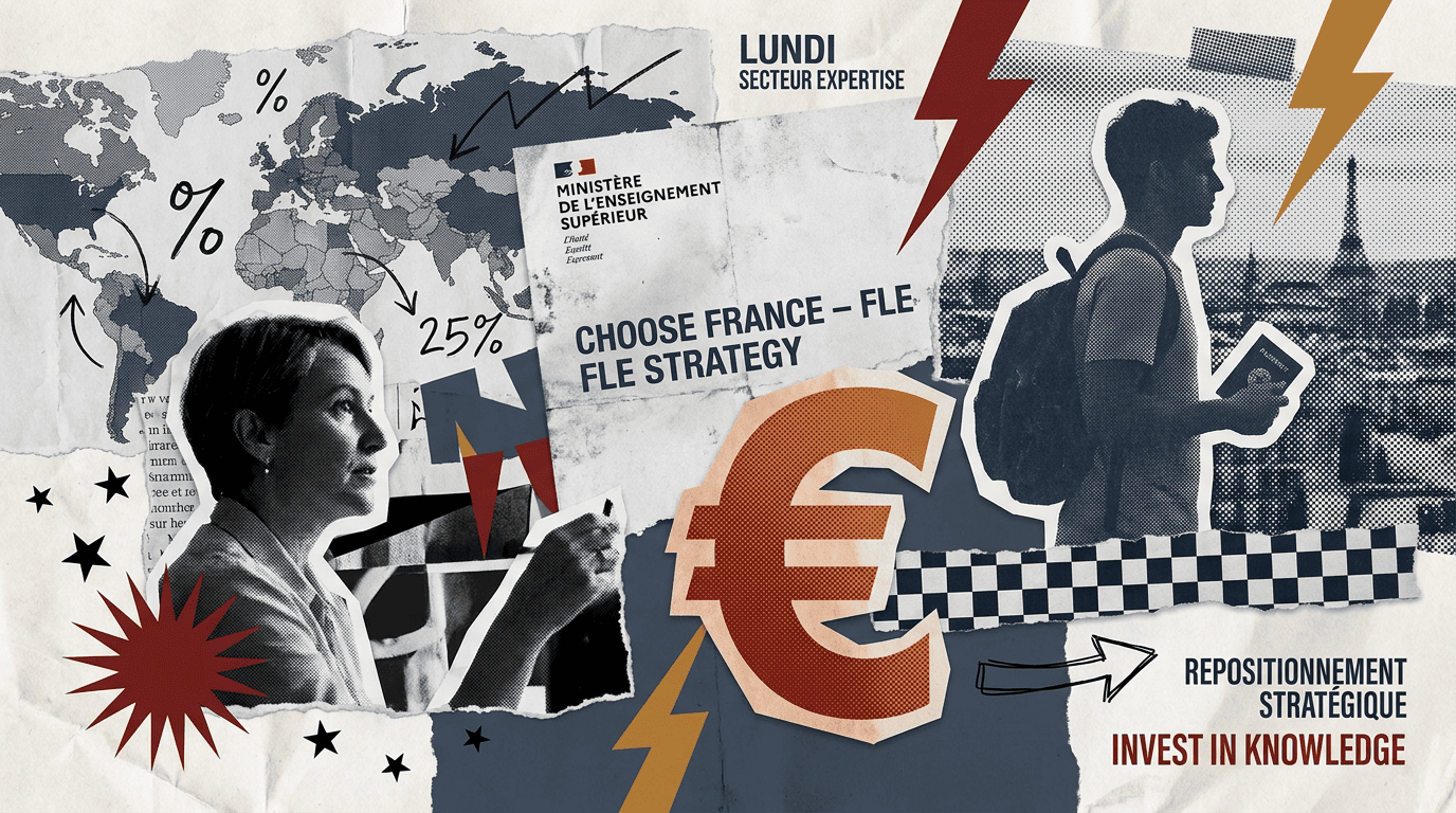 Choose France for Higher Education : ce que les frais différenciés changent pour le marché FLE