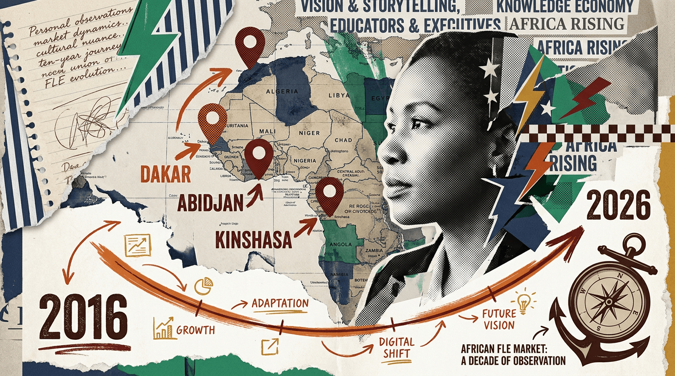 Ce que j'ai compris du marché africain du FLE en dix ans de direction d'écoles