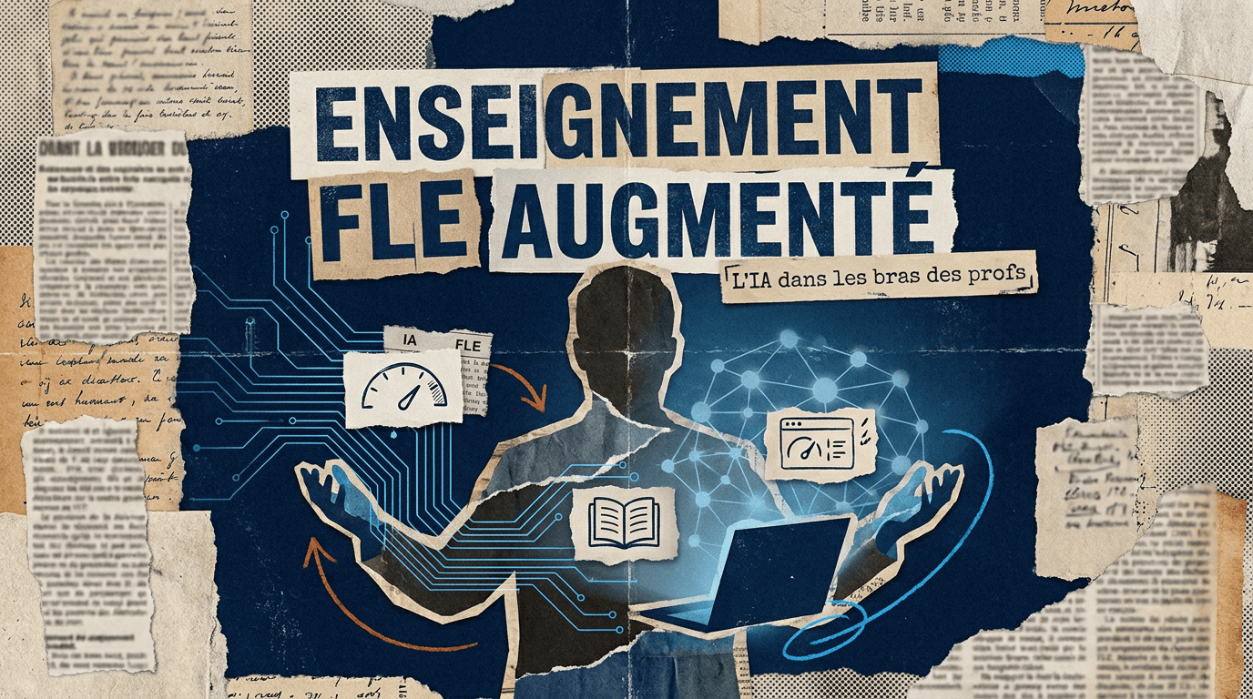 Enseignement FLE Augmenté : l'IA dans les bras des professeurs