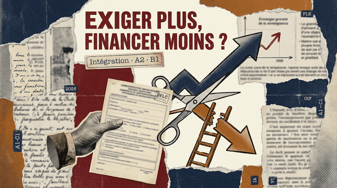 On exige plus de français, on finance moins : qui forme alors ?