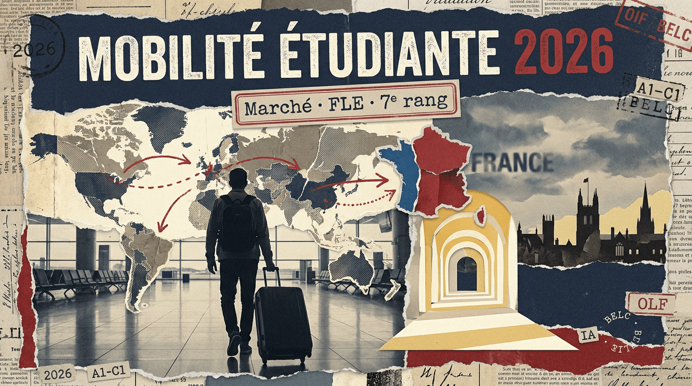 Mobilité étudiante 2026 : le moteur oublié du marché du FLE