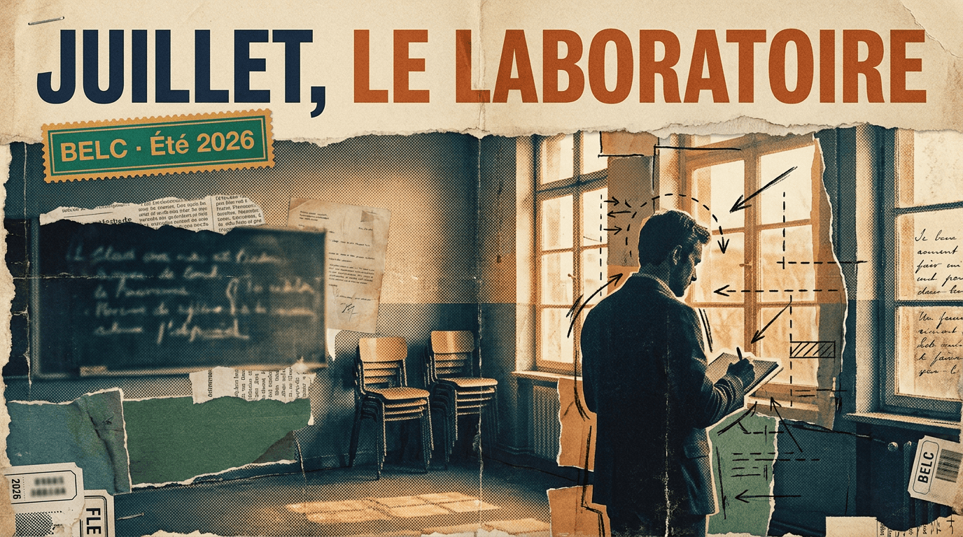 Juillet, le laboratoire : ce que dix étés de FLE m'ont appris