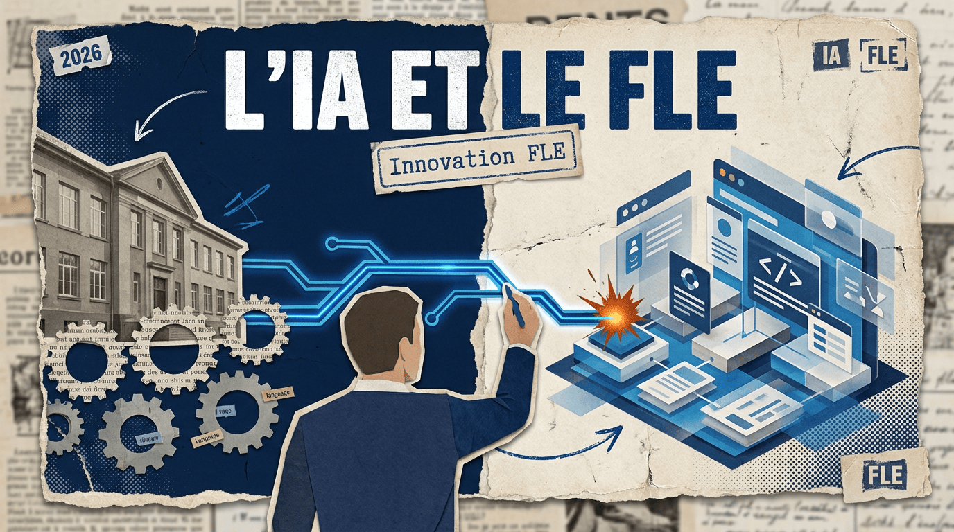 IA à l'école : pourquoi le FLE doit bâtir son propre LMS