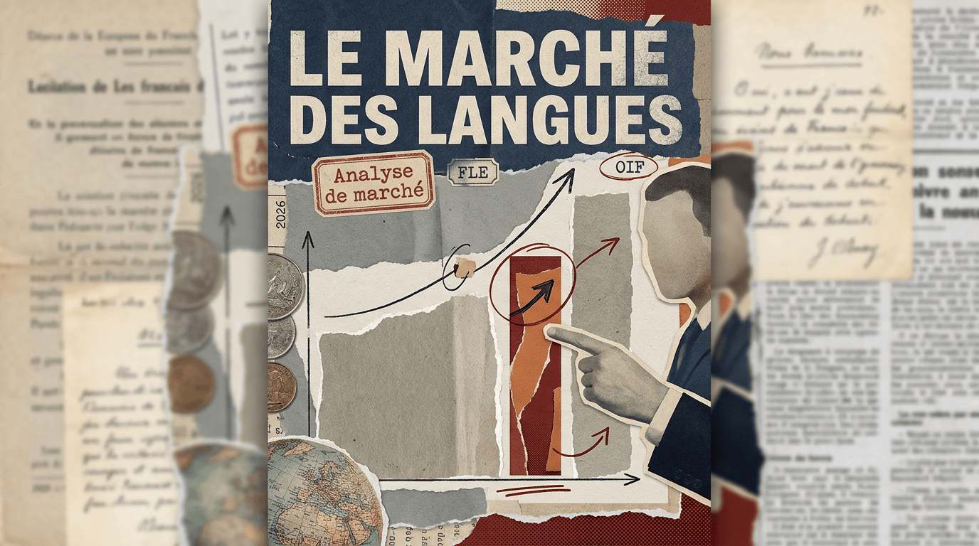 Marché des langues : 213 milliards, quelle place pour le FLE ?