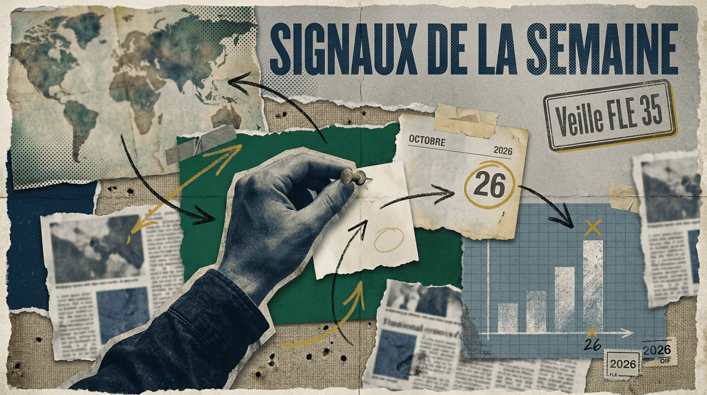 Veille FLE semaine 35 : IA souveraine, frais et applis