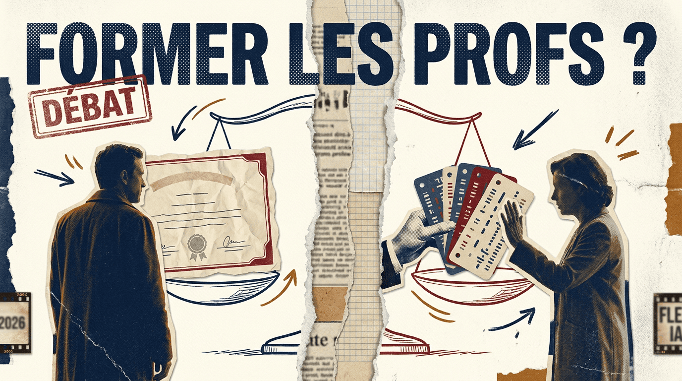 Faut-il rendre la formation à l'IA obligatoire pour les profs ?