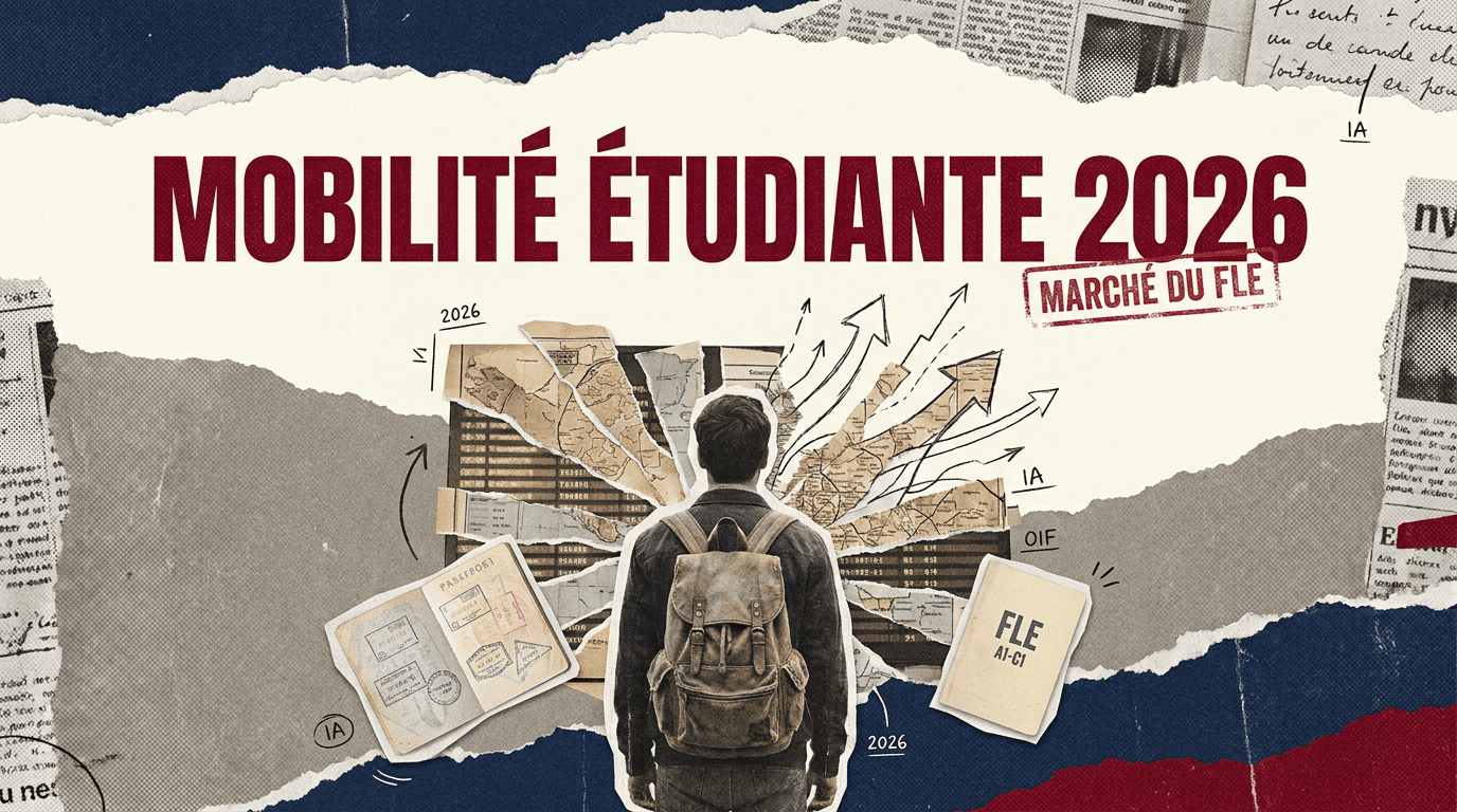 Mobilité étudiante 2026 : l'angle mort du marché FLE
