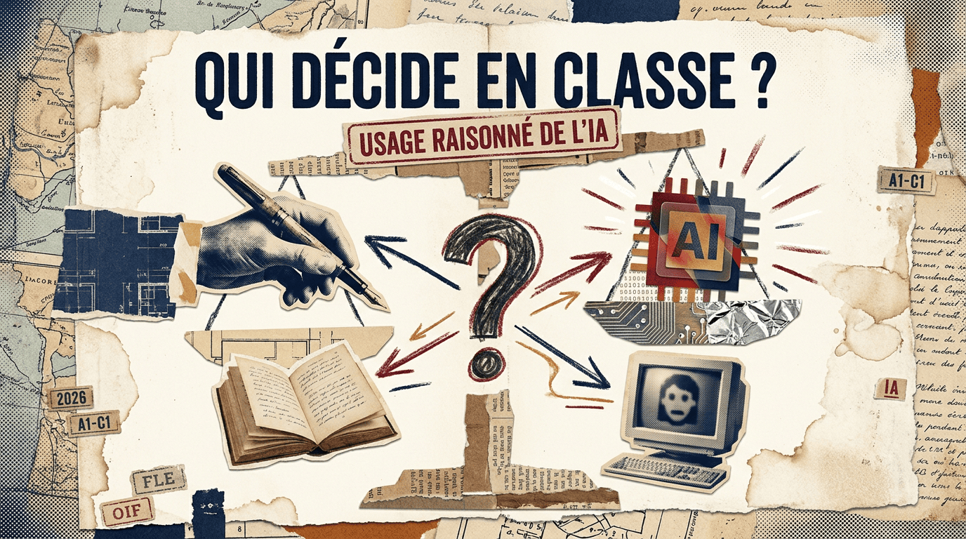 IA en FLE : qui décide, le prof ou la plateforme ?