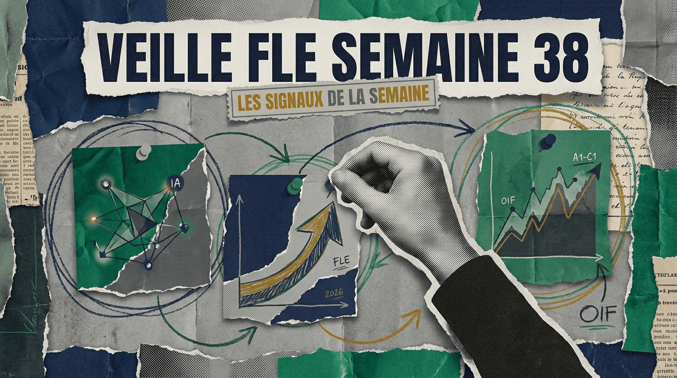Veille FLE semaine 38 : IA, mobilité et marché des langues