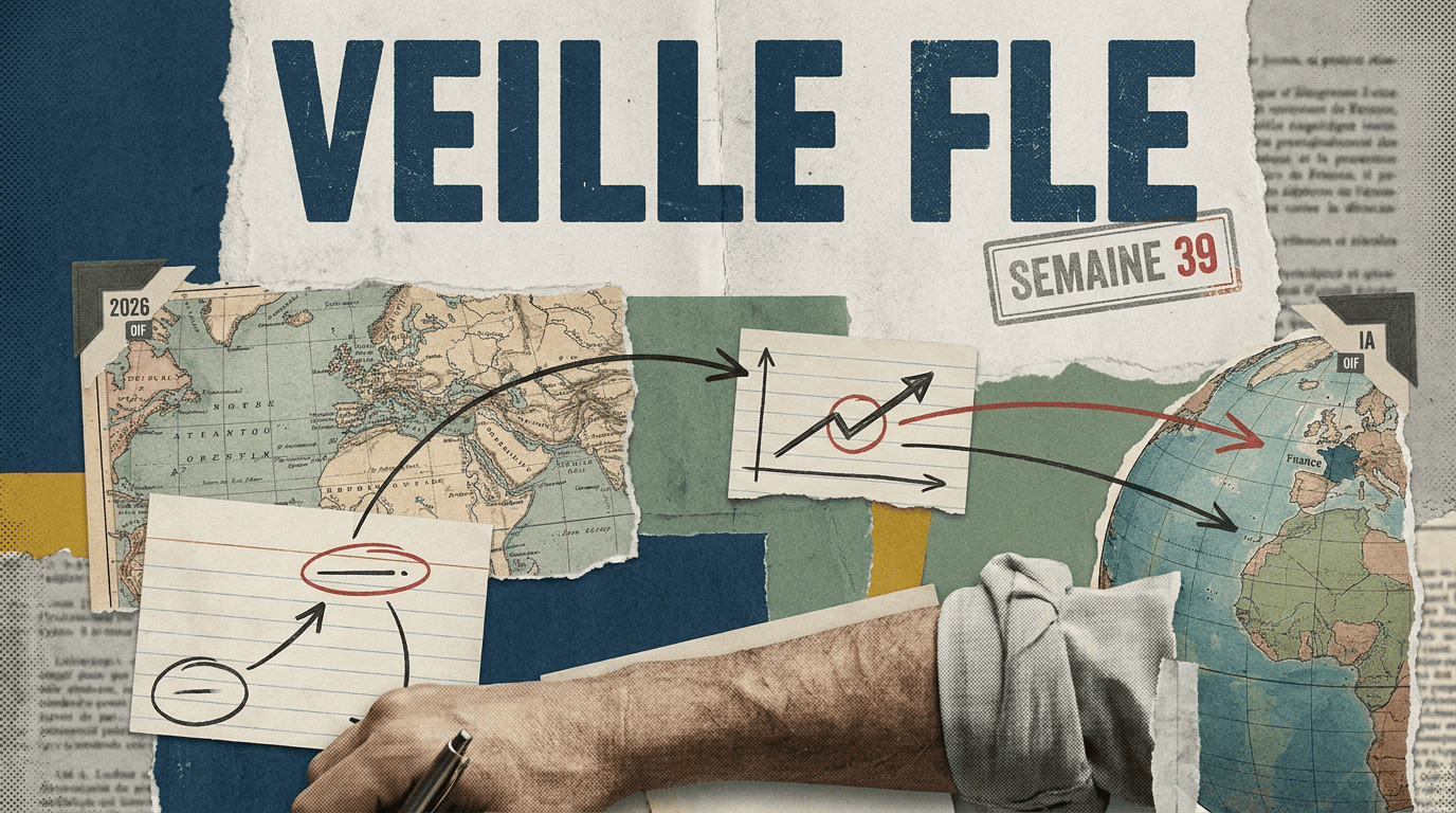 Veille FLE semaine 39 : OIF, découvrabilité, applis