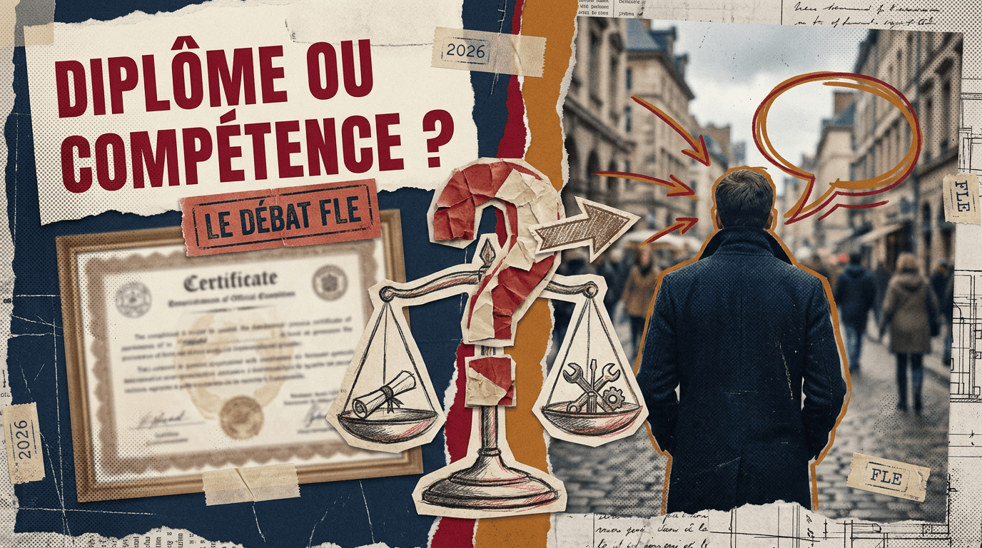 Un B2 sur le papier : que certifie vraiment un diplôme ?