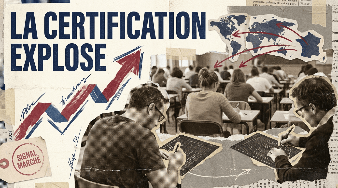 Certification du français : 257 000 candidats, un marché qui parle