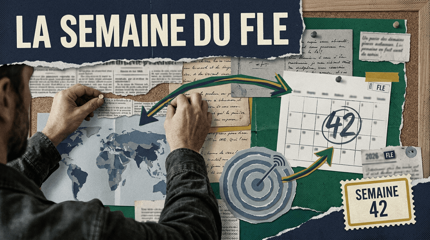 Veille FLE semaine 42 : certification, IA profs, mobilité