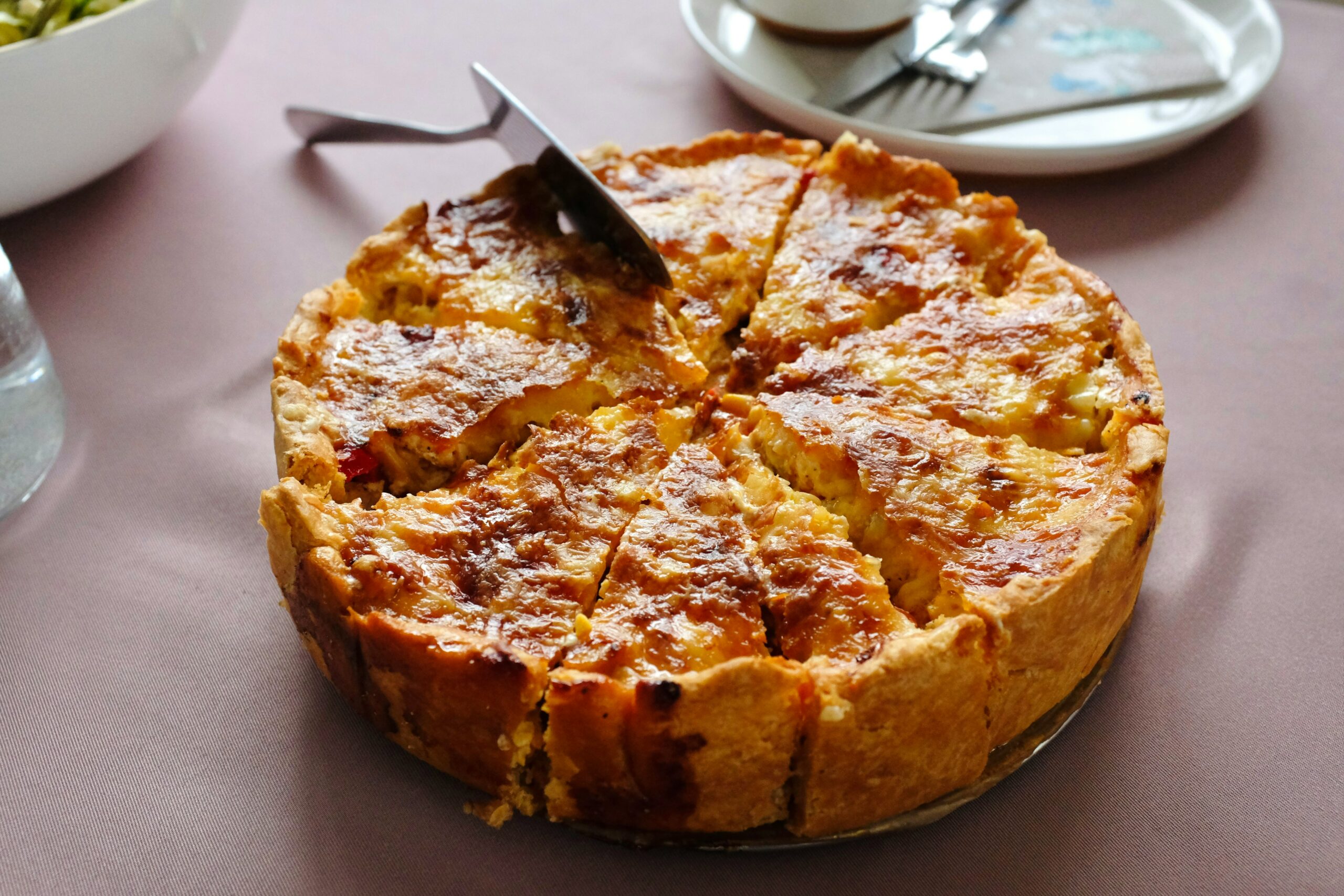 Apprendre le français et cuisiner une quiche Lorraine