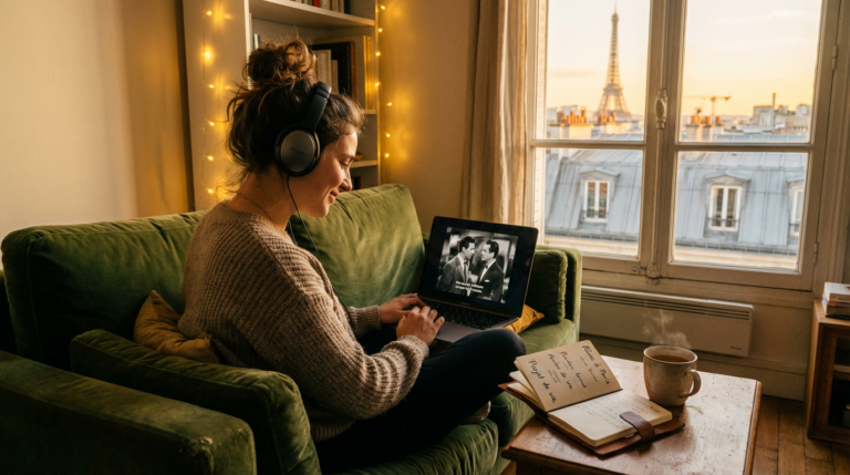 Apprendre le français avec des films : la méthode pour vraiment progresser