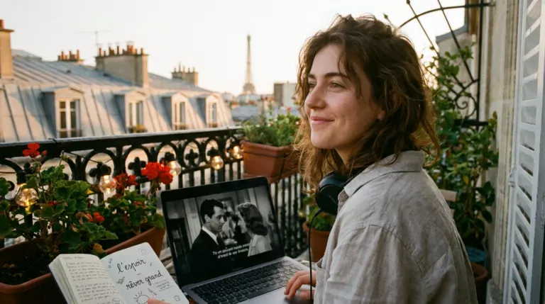 Apprendre le français avec les films et séries : guide de l'été